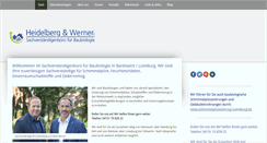 Desktop Screenshot of baubiologie-lueneburg.de